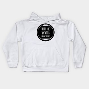 there are three types of people in this world: those who can count and those who can't Kids Hoodie